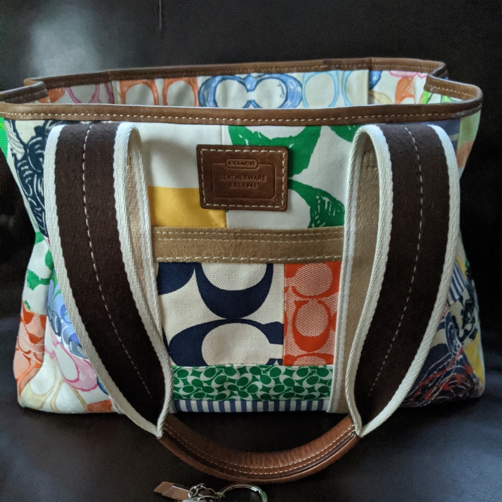 Patchwork Coach purse